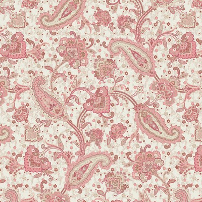 Stout Tannery 2 Pink RAINBOW LIBRARY TEAROSE/SPICE TANN-2 Pink MULTIPURPOSE Cotton 97% Cotton 3% Linen Classic Paisley  