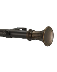 Ionic 25 Adjustable Rod Set Oil-Rubbed Bronze 28-48 by   