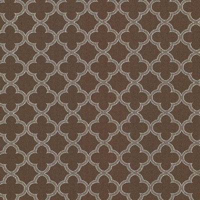 Kasmir Abberley Trellis Chocolate in 1438 Brown Upholstery Rayon  Blend Fire Rated Fabric Ethnic and Global   Fabric
