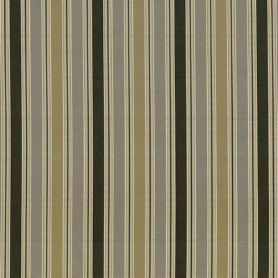 Kasmir Abbot Stripe Meadow in 5074 Brown Upholstery Cotton  Blend Fire Rated Fabric