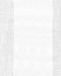 Kasmir Accent Stripe White Fabric