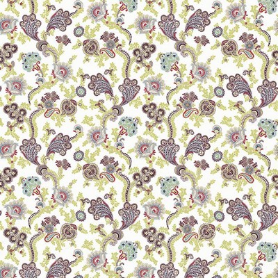 Kasmir Afton Garden Tutti Frutti in 1427 Multi Cotton  Blend Vine and Flower  Jacobean Floral  Classic Paisley   Fabric
