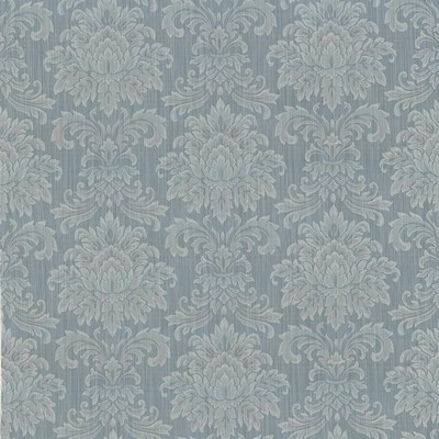 Kasmir Altamonte Glacier in 1436 White Upholstery Cotton  Blend Fire Rated Fabric Classic Damask   Fabric