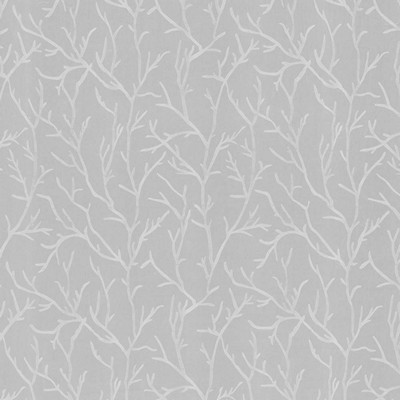 Kasmir Arezzo Snow in SHEER SIMPLICITY White Polyester  Blend Fire Rated Fabric NFPA 701 Flame Retardant  Tropical  Vine and Flower   Fabric