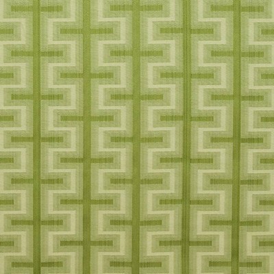 Kasmir Athenia Fretwork Key Lime in 1398 Green Upholstery Rayon  Blend Fire Rated Fabric