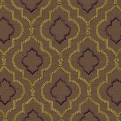Kasmir Atherton Walnut in GRAND TRADITIONS VOL 2 Brown Upholstery Polyester  Blend Fire Rated Fabric Crewel and Embroidered   Fabric