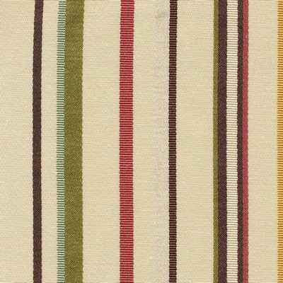 Kasmir Avery Stripe Multi in HIGH SOCIETY Multi Upholstery Cotton  Blend Fire Rated Fabric