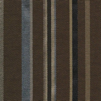 Kasmir Avery Stripe Truffle in HIGH SOCIETY Brown Upholstery Cotton  Blend Fire Rated Fabric