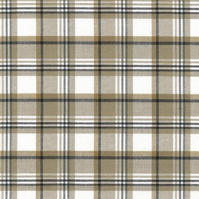 Kasmir Bardwell Plaid Granite in 5066 Grey Upholstery Cotton  Blend Fire Rated Fabric Plaid and Tartan  Fabric