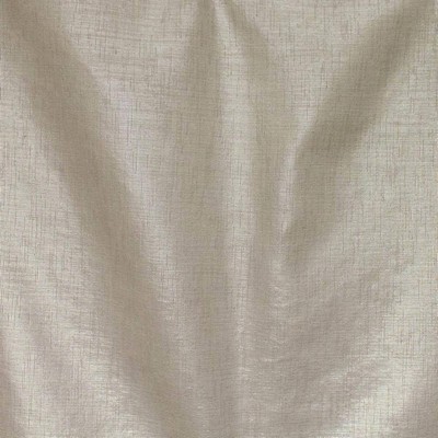 Kasmir Beam Tusk in SHEER BRILLIANCE White Polyester  Blend Solid Sheer   Fabric