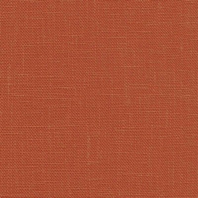 Kasmir Belgique Paprika in 1408 Orange Linen  Blend Fire Rated Fabric 100 percent Solid Linen   Fabric