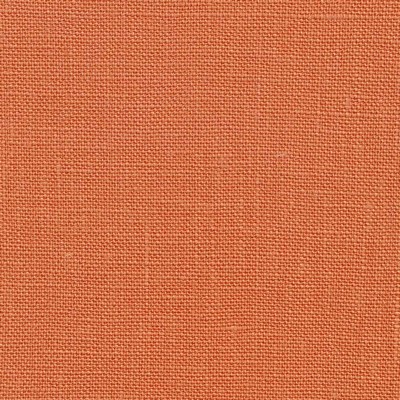 Kasmir Belgique Pumpkin in 1408 Orange Linen  Blend Fire Rated Fabric 100 percent Solid Linen   Fabric