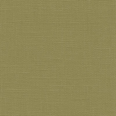 Kasmir Belgique Seaweed in 1408 Green Linen  Blend Fire Rated Fabric 100 percent Solid Linen   Fabric