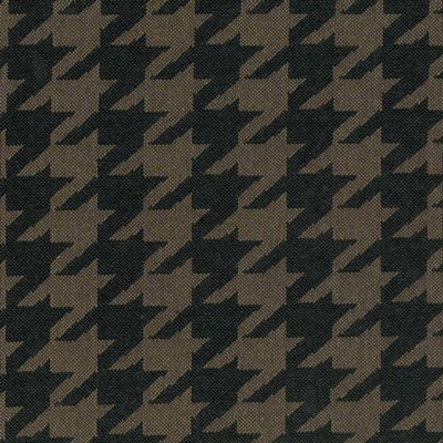 Kasmir Big Dog Black Walnut in 1438 Brown Upholstery Cotton  Blend Fire Rated Fabric Houndstooth   Fabric