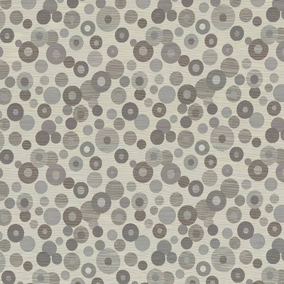 Kasmir Bubbles Dolphin in 5085 Multi Upholstery Polyester  Blend Fire Rated Fabric