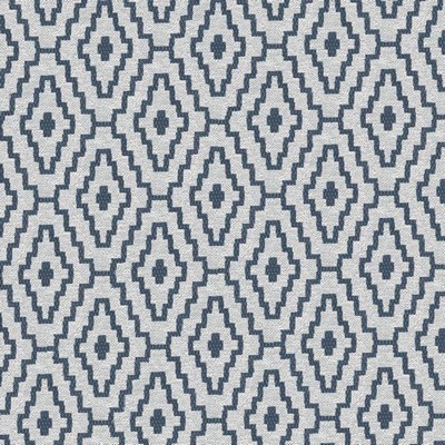 Kasmir Cabruna Blue in 5115 Blue Upholstery Polyester  Blend Classic Paisley   Fabric