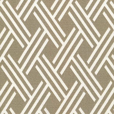 Kasmir Canton Trellis Saddle in 5066 Brown Upholstery Cotton  Blend Fire Rated Fabric