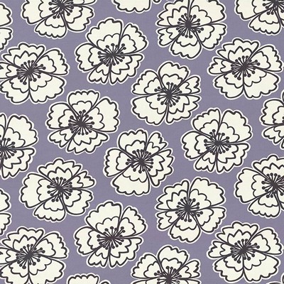 Kasmir Capisce Capache Periwinkle in 5064 Purple Upholstery Cotton  Blend Fire Rated Fabric