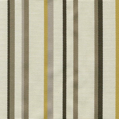 Kasmir Cassel Stripe Amber in HIGH SOCIETY Yellow Upholstery Polyester  Blend Fire Rated Fabric Striped   Fabric