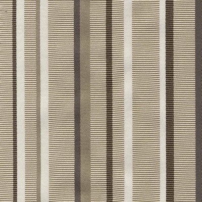 Kasmir Cassel Stripe Taupe in HIGH SOCIETY Brown Upholstery Polyester  Blend Fire Rated Fabric Striped   Fabric