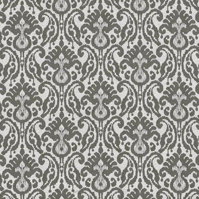 Kasmir Chaibasa Slate in 5113 Grey Upholstery Polyester  Blend Classic Damask  Classic Paisley  Ethnic and Global   Fabric