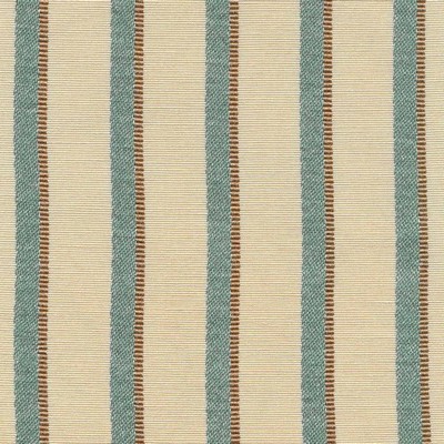 Kasmir Chalfin Stripe Mist in GRAND TRADITIONS VOL 2 Brown Upholstery Cotton  Blend Fire Rated Fabric