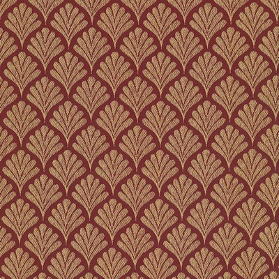 Kasmir Coquille Red in 5071 Red Upholstery Polyester  Blend Fire Rated Fabric Tropical   Fabric