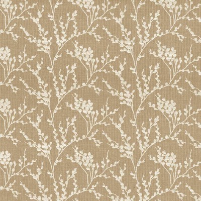 Kasmir Creekmore Flax in 5111 Beige Upholstery Polyester  Blend Vine and Flower   Fabric