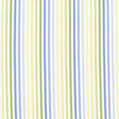 Kasmir De Ville Stripe Blueberry in HIGH SOCIETY Blue Upholstery Polyester  Blend Fire Rated Fabric