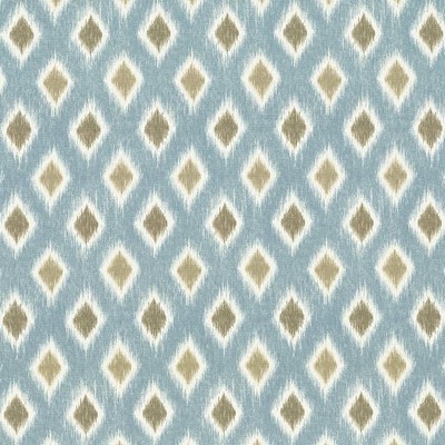 Kasmir Diamond Market Glacier in 1419 White Upholstery Cotton  Blend Fire Rated Fabric Ethnic and Global   Fabric