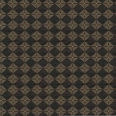 Kasmir Diamond Overlay Noir in 1424 Black Upholstery Rayon  Blend Fire Rated Fabric