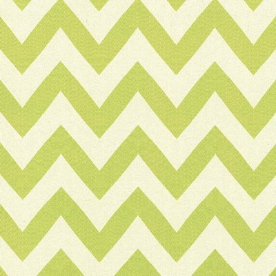 Kasmir Ecco Citrine in 5074 Green Upholstery Cotton  Blend Fire Rated Fabric Zig Zag   Fabric