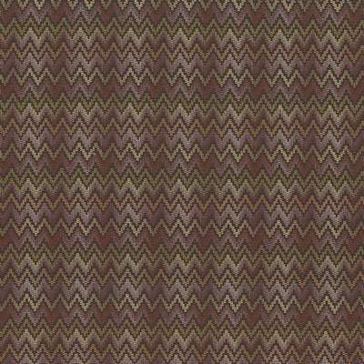 Kasmir Edgy Mulberry in 1440 Purple Upholstery Polyester  Blend Fire Rated Fabric Ethnic and Global  Zig Zag   Fabric