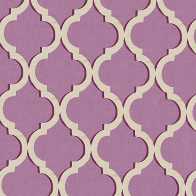 Kasmir Fenimore Trellis Lavender in 1397 Purple Cotton  Blend Trellis Diamond   Fabric