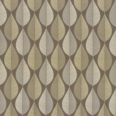 Kasmir Foliage Tour Quartz in 1433 Brown Upholstery Polyester  Blend Fire Rated Fabric