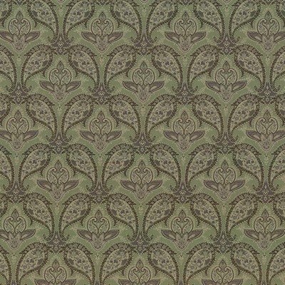 Kasmir Forcella Meadow in 5074 Brown Upholstery Rayon  Blend Fire Rated Fabric Classic Damask  Classic Paisley  Ethnic and Global   Fabric