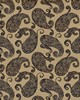 Kasmir FRASCATI PAISLEY BLACK           