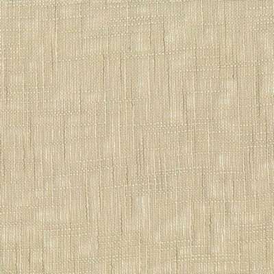 Kasmir Harbor Breeze Oatmeal in 1414 Polyester  Blend Casement  Solid Sheer   Fabric