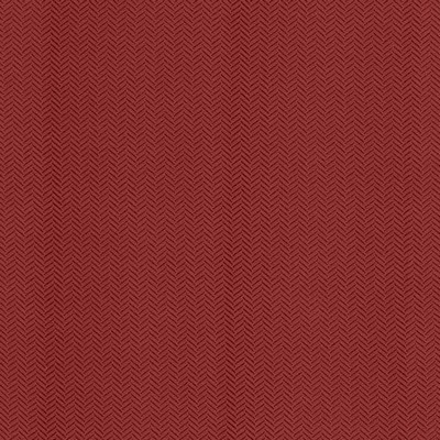 Kasmir Hypnotic Red in 5095 Red Polyester  Blend Fire Rated Fabric Herringbone   Fabric