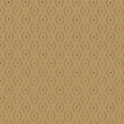 Kasmir Interlink Coin in 5086 Gold Upholstery Polyester  Blend Fire Rated Fabric