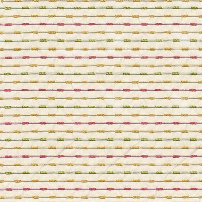 Kasmir Intermittent Watermelon in 1423 Red Upholstery Polyester  Blend Fire Rated Fabric