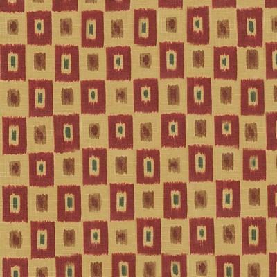 Kasmir Introspection Bordeaux in 1417 Red Upholstery Linen  Blend Fire Rated Fabric Plaid and Tartan  Fabric