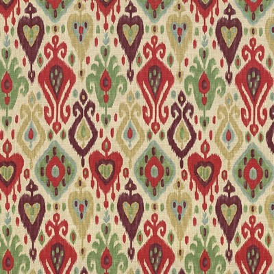 Kasmir Isa Jubilee in 5063 Multi Upholstery Linen  Blend Ethnic and Global   Fabric