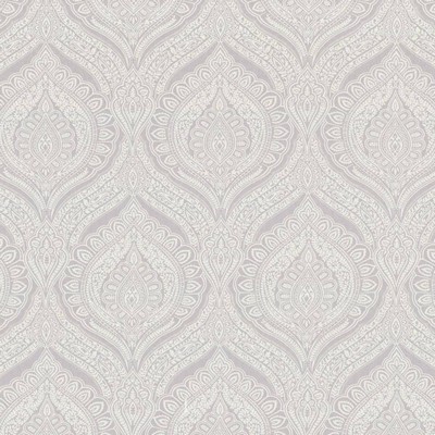 Kasmir Junoon Silver in IMPRESSIONS Silver Polyester  Blend Classic Damask  Trellis Diamond  Ethnic and Global   Fabric