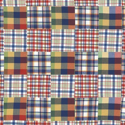 Kasmir Kennewick Quilt Britannia in 1435 Brown Upholstery Cotton  Blend Fire Rated Fabric Plaid and Tartan  Fabric