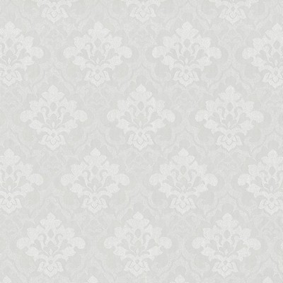 Kasmir Kingswood Antique White in IMPRESSIONS Beige Polyester  Blend Classic Damask   Fabric