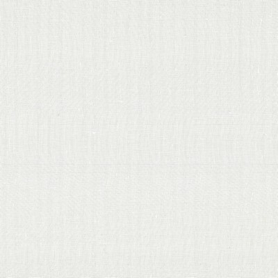 Kasmir Korkill White in 5035 White Linen  Blend Solid Sheer   Fabric