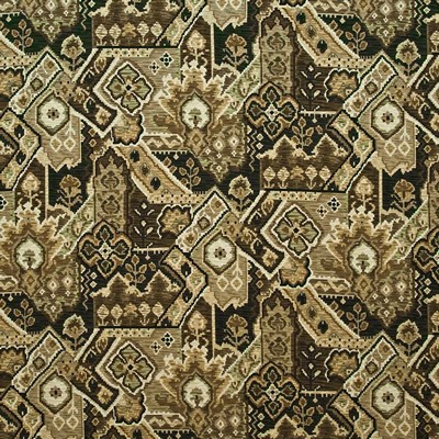 Kasmir Las Placitas Saddle in GRAND TRADITIONS VOL 2 Brown Upholstery Cotton  Blend Fire Rated Fabric Ethnic and Global   Fabric