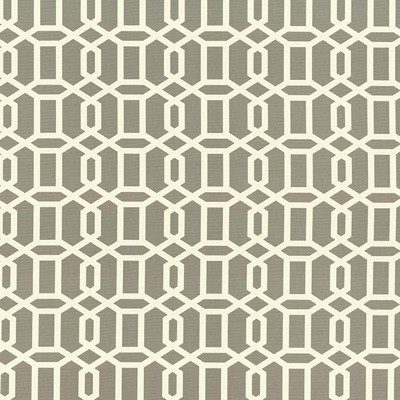 Kasmir Lowry Place Silver in 5085 Silver Upholstery Cotton  Blend Fire Rated Fabric