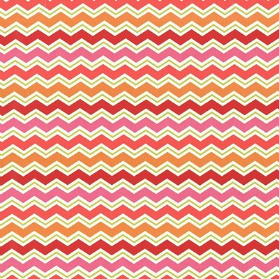 Kasmir Macarena Flamingo in 5087 Multi Upholstery Cotton  Blend Fire Rated Fabric Zig Zag   Fabric